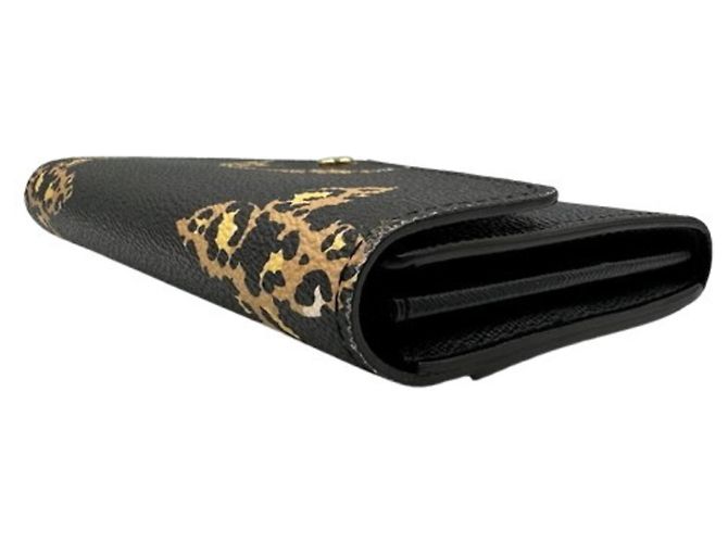 Cartera Larga Sarah de Louis Vuitton Castaño Negro - vista 4