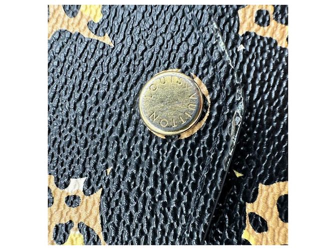 Cartera Larga Sarah de Louis Vuitton Castaño Negro - vista 8