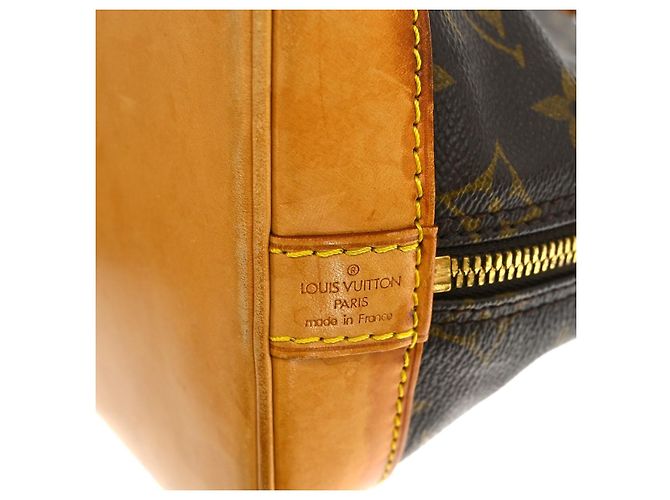 Louis Vuitton Alma Monogram PM Marrone - vista 4