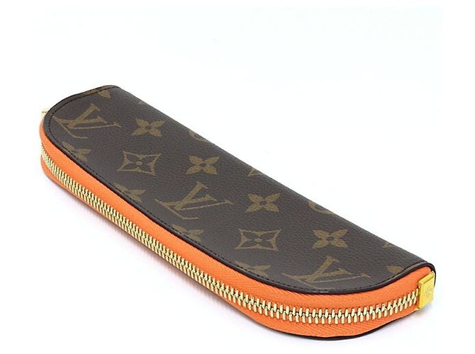 Étui à stylos Louis Vuitton Monogram Orange - vue 4