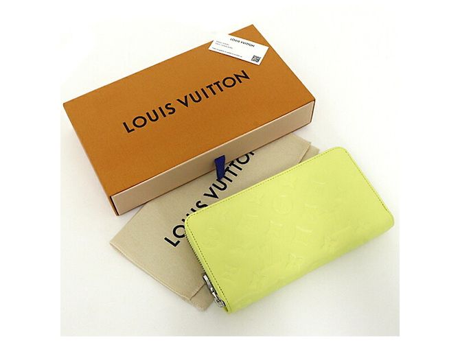 Louis Vuitton Monogram Zippy Wallet Coussin Gelb - vista 2