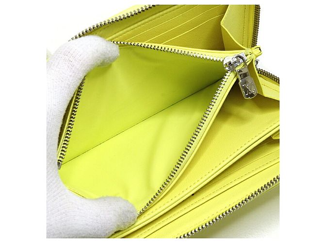 Louis Vuitton Monogram Zippy Wallet Coussin Gelb - vista 5