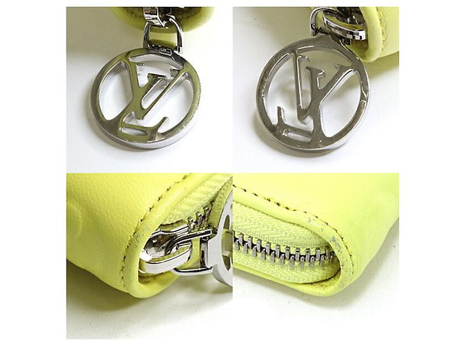 Louis Vuitton Monogram Zippy Wallet Coussin Gelb - vista 6