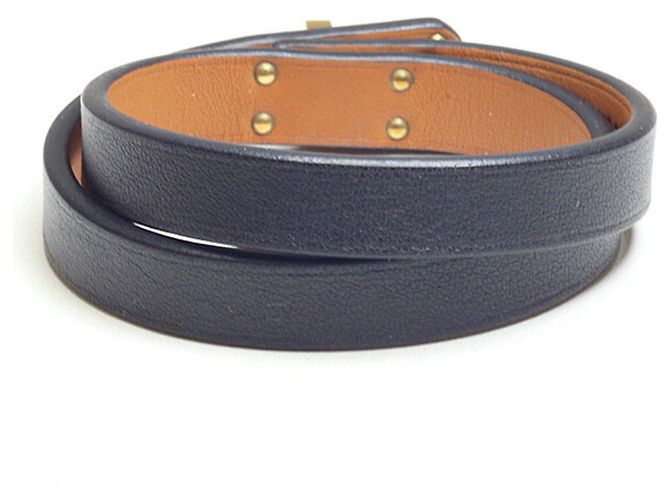 Hermès Hermes Kelly Mini Charm Armband Schwarz - Ansicht 2