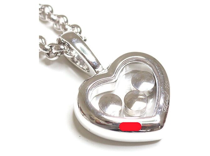 Collar Chopard Happy Diamonds Heart Dorado - vista 3