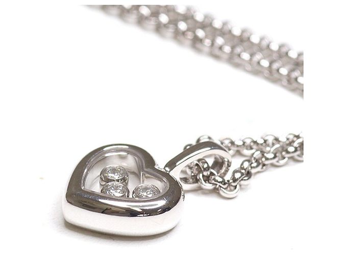 Collar Chopard Happy Diamonds Heart Dorado - vista 5