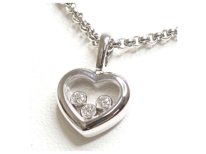 Collar Chopard Happy Diamonds Heart Dorado - vista 6