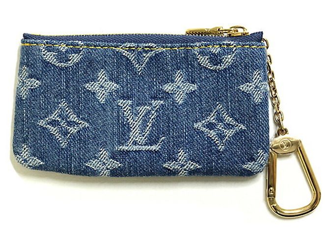 Monedero Louis Vuitton Monogram Denim Azul - vista 2