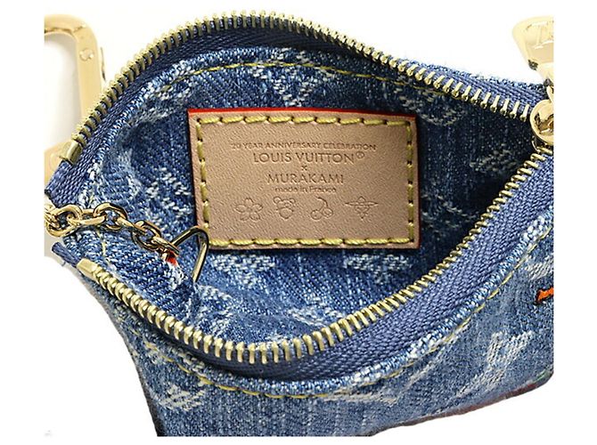 Monedero Louis Vuitton Monogram Denim Azul - vista 3
