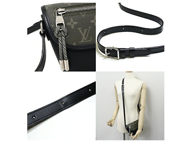 Borsa a tracolla portafoglio wearable Louis Vuitton Pulse Nero Cachi - vista 6