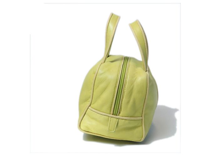 Borsa Loewe in pelle nappa verde - vista 3