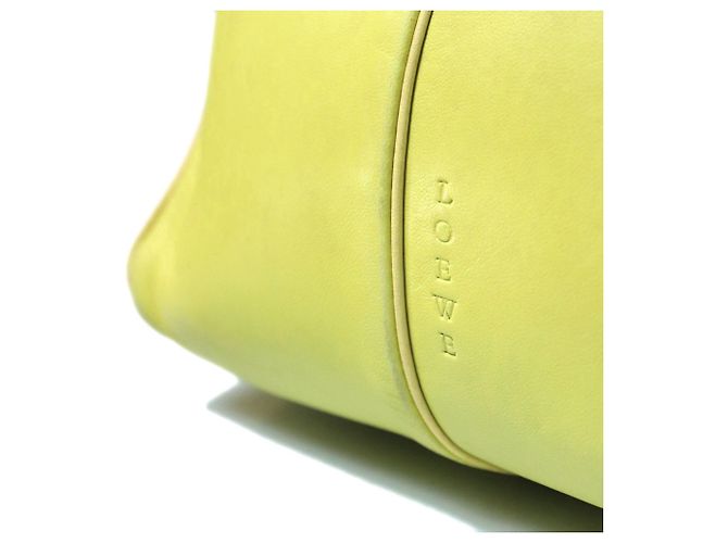 Borsa Loewe in pelle nappa verde - vista 6