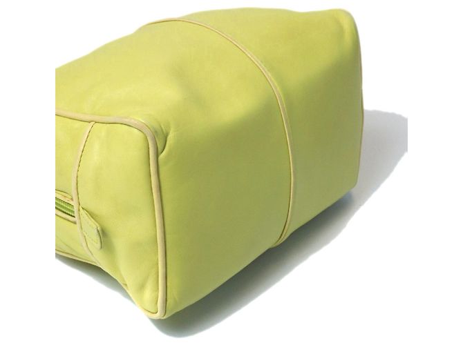 Borsa Loewe in pelle nappa verde - vista 8