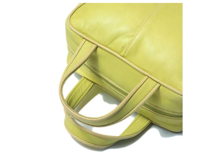 Borsa Loewe in pelle nappa verde - vista 9