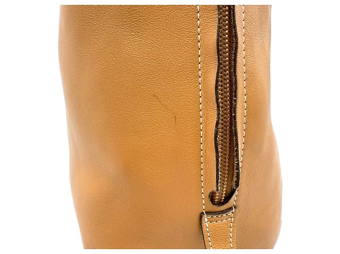 Loewe Handtasche aus braunem Leder - Ansicht 11