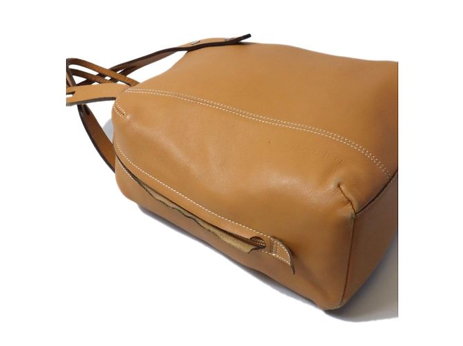 Loewe Handtasche aus braunem Leder - Ansicht 9