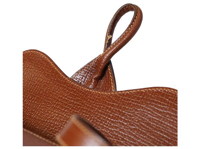 Borsa a tracolla Loewe in pelle marrone - vista 10