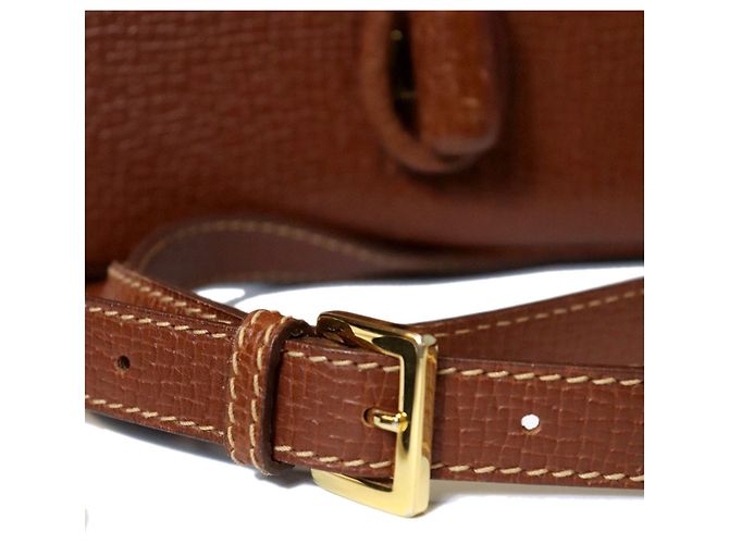 Borsa a tracolla Loewe in pelle marrone - vista 11