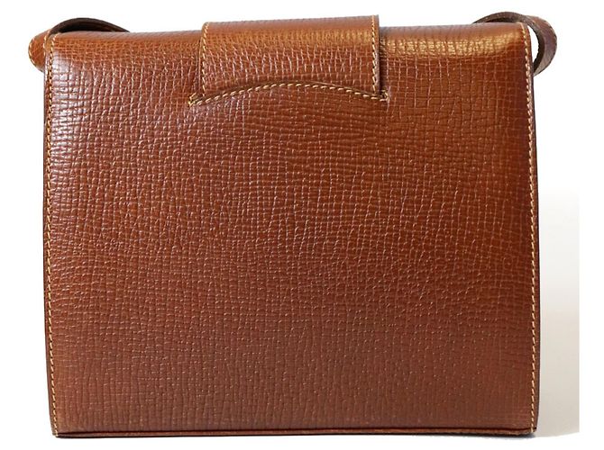 Borsa a tracolla Loewe in pelle marrone - vista 3