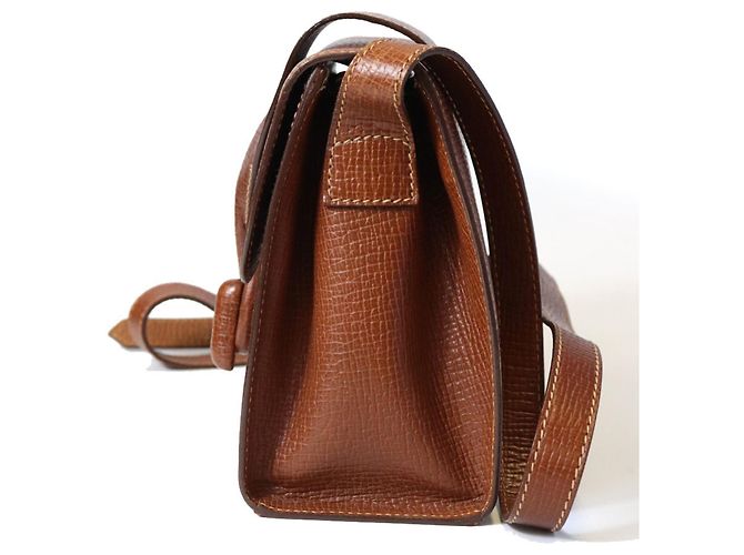 Borsa a tracolla Loewe in pelle marrone - vista 4