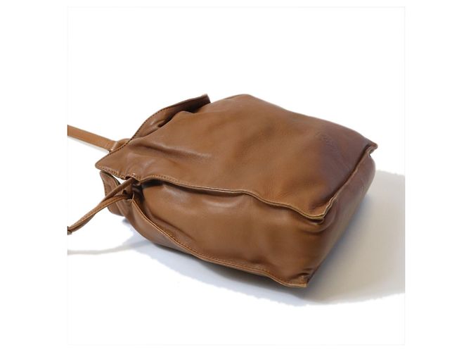 Borsa a spalla Loewe Flamenco Marrone - vista 10