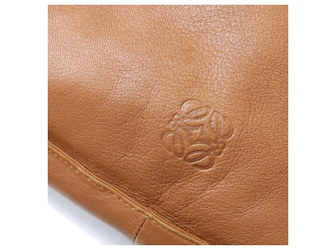 Borsa a spalla Loewe Flamenco Marrone - vista 3