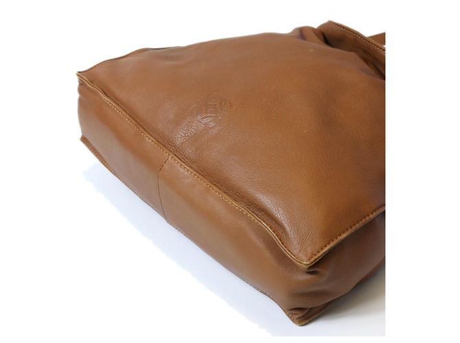 Borsa a spalla Loewe Flamenco Marrone - vista 6
