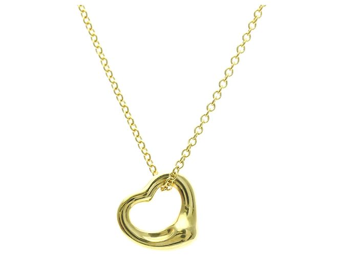 Tiffany & Co. Pendente Elsa Peretti Open Heart Oro Giallo 18K 11mm D'oro - vista 2