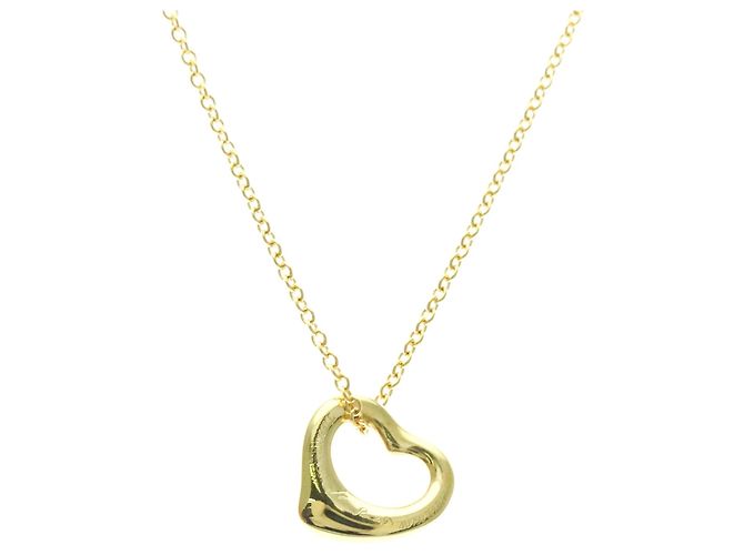 Tiffany & Co. Pendente Elsa Peretti Open Heart Oro Giallo 18K 11mm D'oro - vista 3