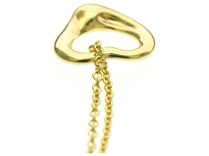 Tiffany & Co. Pendente Elsa Peretti Open Heart Oro Giallo 18K 11mm D'oro - vista 7
