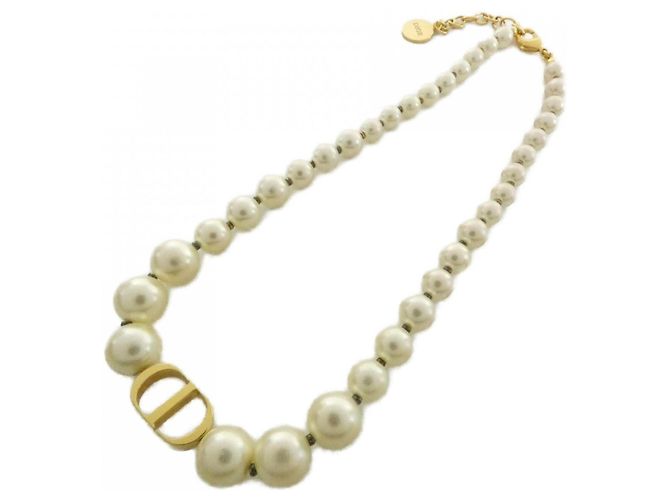 Collana Christian Dior 30 Montaigne N1116MTGRS Bianco D'oro - vista 2