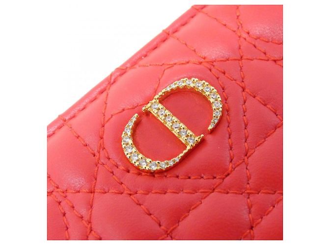 Cartera Christian Dior Caro Dahlia Roja - vista 4