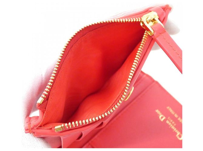 Cartera Christian Dior Caro Dahlia Roja - vista 7