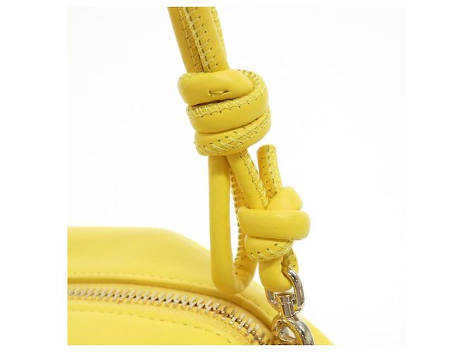 Borsetta a mano Christian Dior con fiocco Giallo - vista 5