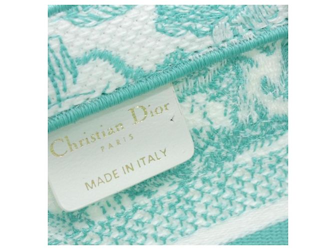 Borsa Christian Dior Panier Chapeau Verde - vista 6