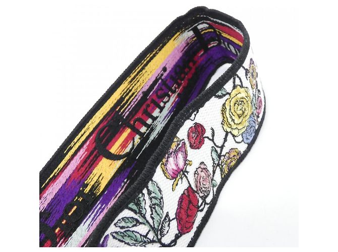Cinturino Christian Dior S8557JEMF Bianco Multicolore D'oro - vista 2