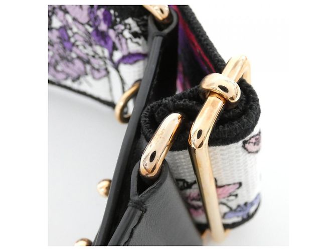 Cinturino Christian Dior S8557JEMF Bianco Multicolore D'oro - vista 3