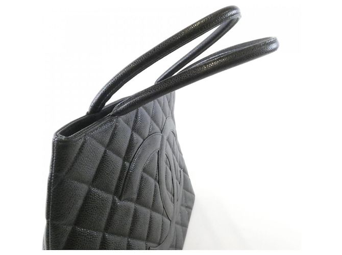 Borsa Chanel 1804 in pelle di vitello grana grossa nera Nero - vista 4