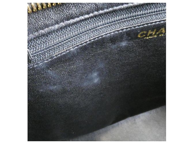 Borsa Chanel 1804 in pelle di vitello grana grossa nera Nero - vista 7