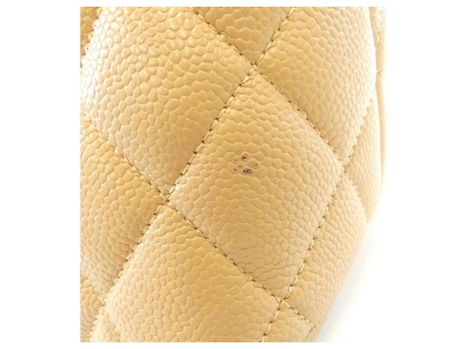 Bolsa Chanel 1804 Bege em couro de bezerro grão - vista 4