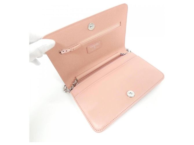 Chanel 84236 Kettenportemonnaie Pink - Ansicht 7