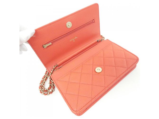 Portafoglio a catena/spalla Chanel AP3127 Rosso - vista 7