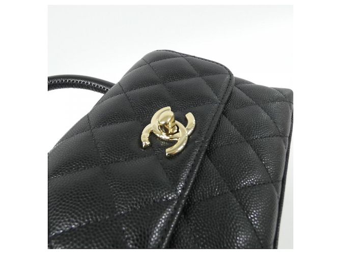 Timeless Borsa Chanel AP4244 in pelle di vitello martellata Nero - vista 4