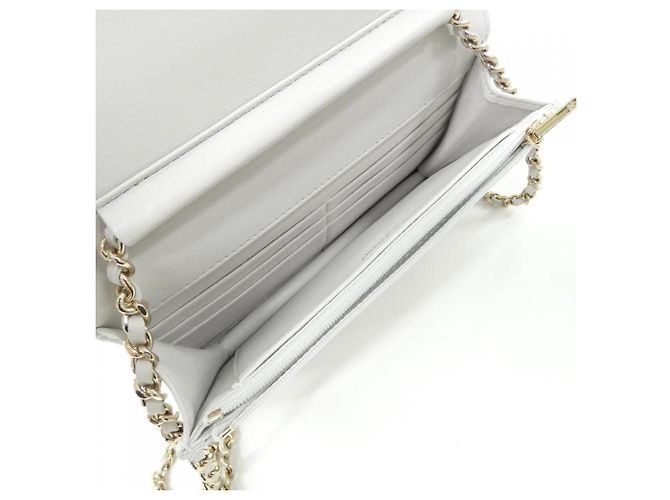 Cartera Chanel AP4337 de piel de cordero gris Castaño - vista 8