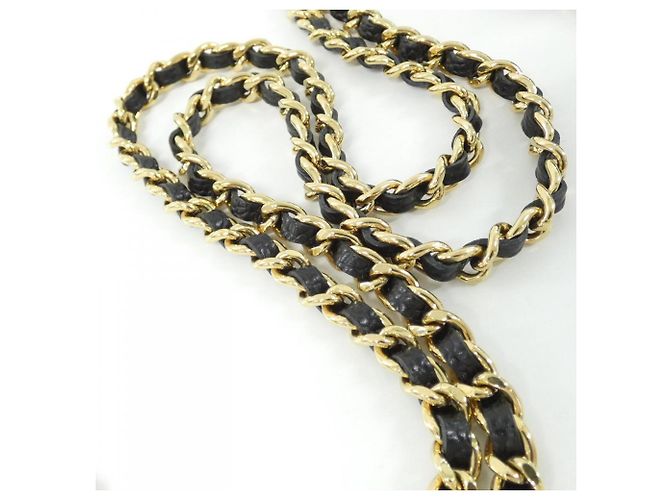Chanel Timeless Classic Line AP0250 Wallet Chain Black Dark red - view 4