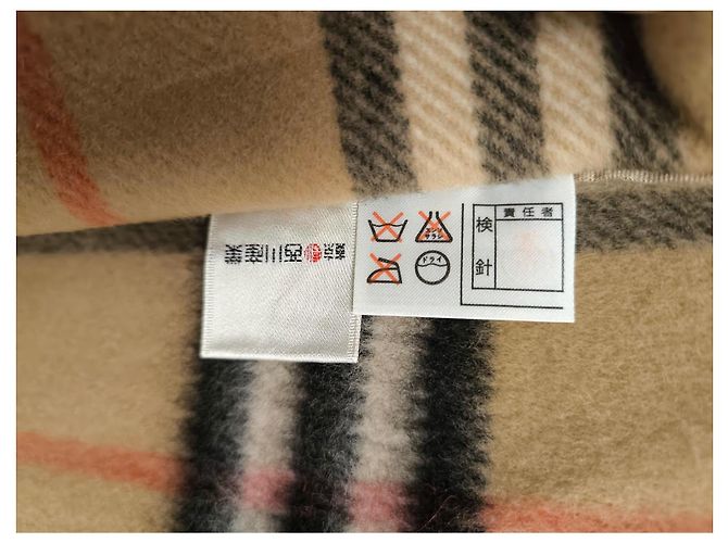 Burberrys virgin wool blanket Nova Check pattern - view 11