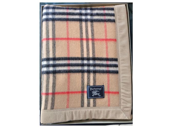 Burberrys virgin wool blanket Nova Check pattern - view 3