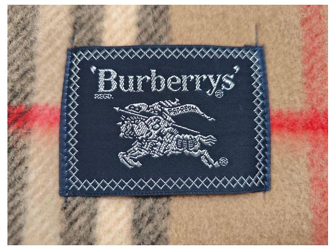 Burberrys virgin wool blanket Nova Check pattern - view 4