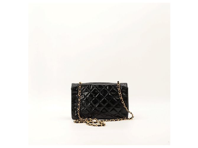 Chanel Vintage Flap Bag aus Lackleder - Ansicht 3