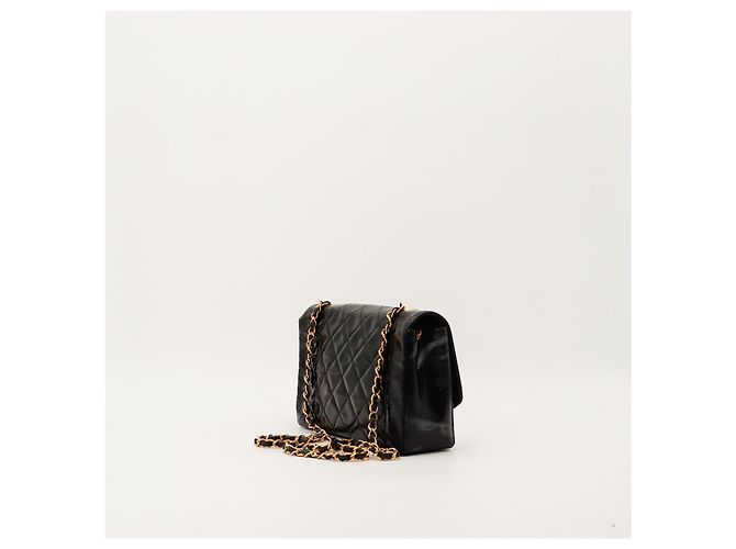 Chanel Vintage Flap Bag aus Lackleder - Ansicht 4